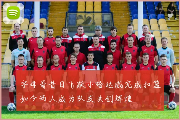 字母哥昔日飞跃小哈达威完成扣篮如今两人成为队友共创辉煌
